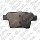 Pastilla De Freno Metalica Ford Mondeo Ii 05/trasera