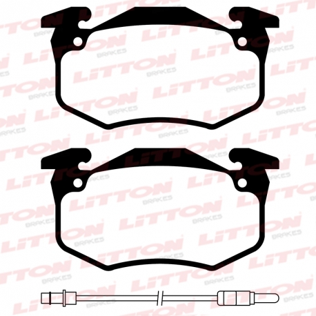 Pastilla De Freno Delantera D262 Renault Twingo Clio