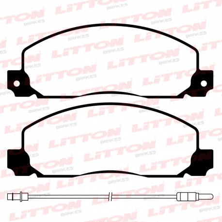 Pastilla De Freno Delantera D201 Renault Trafic Rodeo