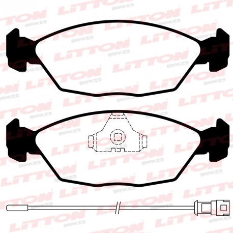 Pastilla De Freno Delantera D335 Ford Galaxy