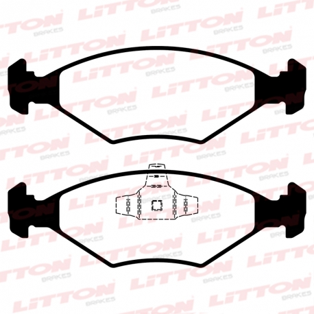 Pastilla De Freno Delantera D990 Fiat Palio Siena