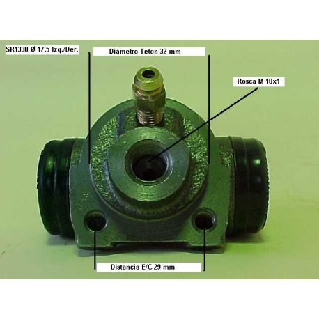 Cilindro De Freno 17.5  Izquierdo/derecho Renault Megane 1.6 2.0