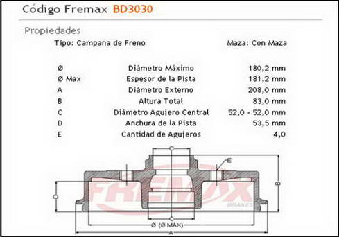 foto de BDF3030